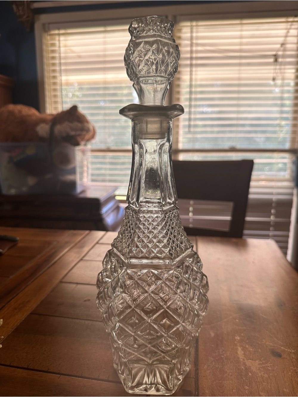 Anchor Hocking Wexford Glass Decanter